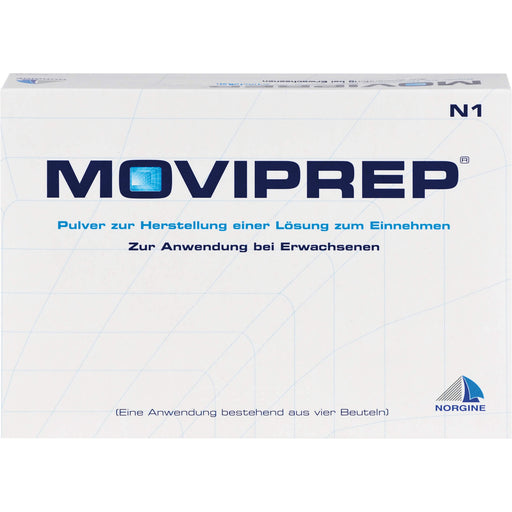 Moviprep Emra Pulver zur Darmentleerung als Vorbereitung bei Operationen und/oder Untersuchungen, 1 St. Packung