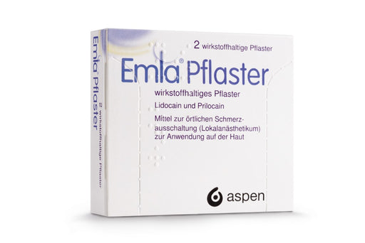 Emla Pflaster zur örtlichen Schmerzausschaltung, 2 St. Pflaster
