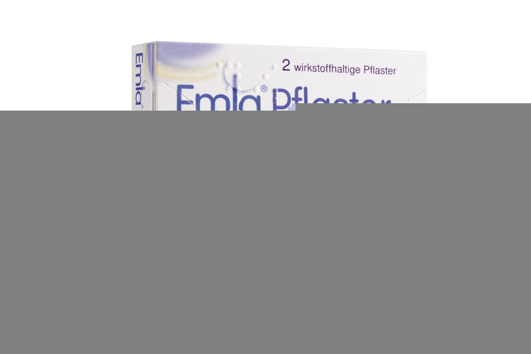 Emla Pflaster zur örtlichen Schmerzausschaltung, 2 St. Pflaster