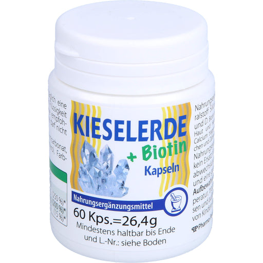 Canea Pharma Kieselerde + Biotin Kapseln, 60 St. Kapseln