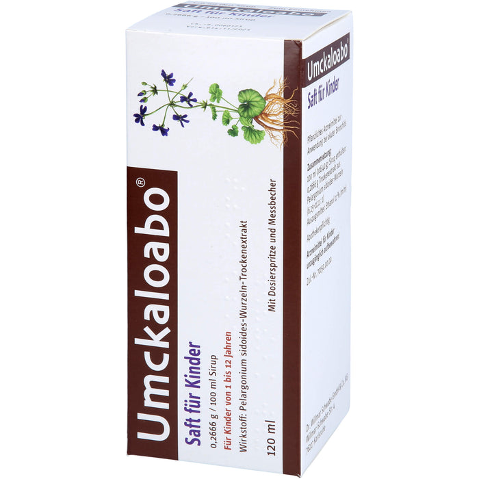 Umckaloabo für Kinder Saft, 120 ml Lösung