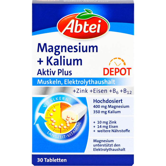 ABTEI Magnesium + Kalium Depot, 30 St TAB