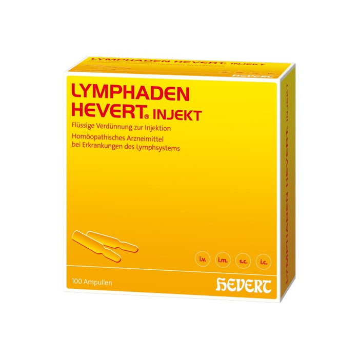 Lymphaden Hevert Injekt Ampullen, 100 St. Ampullen