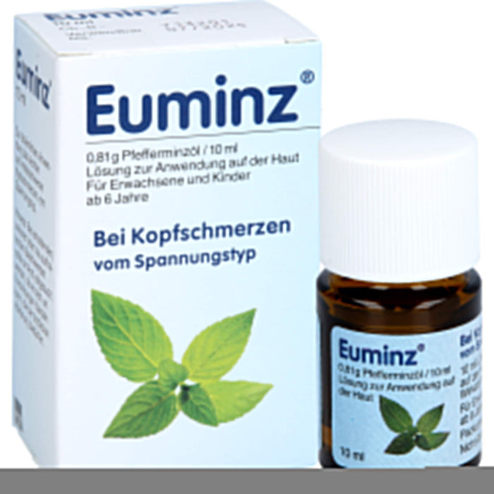 Euminz Wirkstoff: Pfefferminzöl Lösung bei Kopfschmerzen, 10 ml Lösung