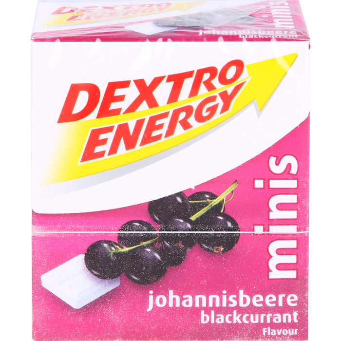 Dextro Energy Minis Johannisbeere Cassisgeschmack, 1 St. Täfelchen