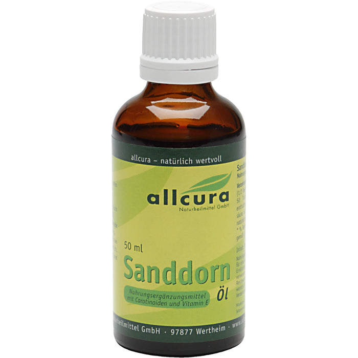 Allcura Sanddornöl, 50 ml Öl