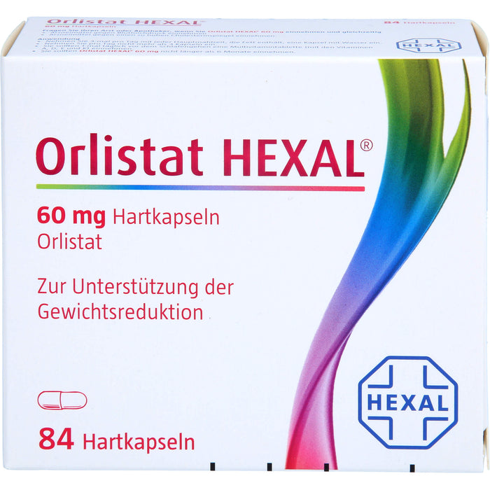 Orlistat HEXAL 60 mg Hartkapseln, 84 St. Kapseln