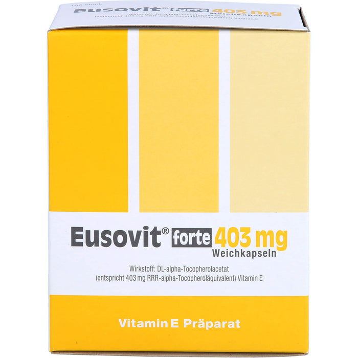 Eusovit® forte 403 mg, Weichkapseln, 100 St WKA
