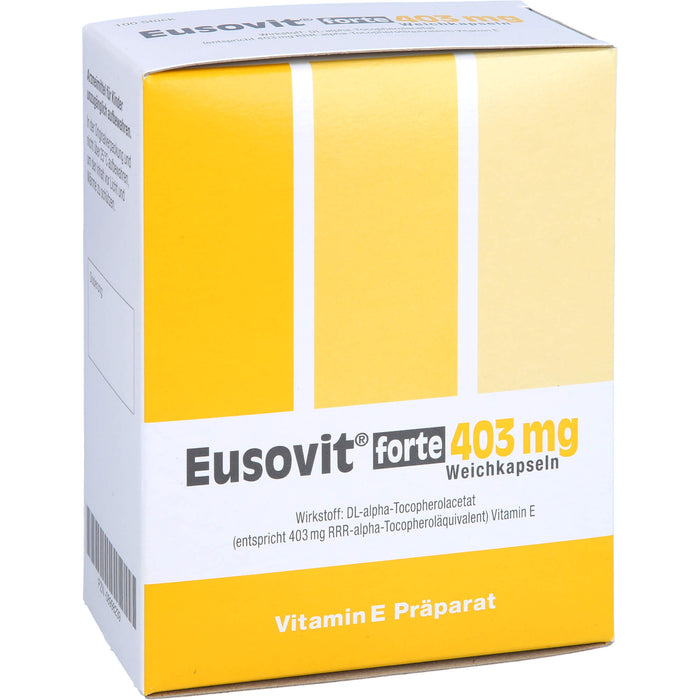 Eusovit forte 403 mg, Weichkapseln, 100 St WKA
