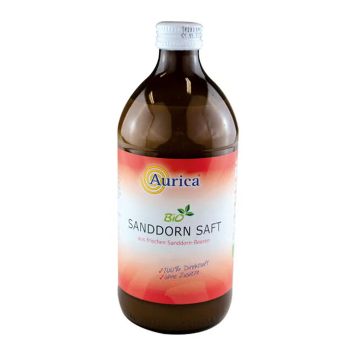 Aurica Sanddorn 100% Direktsaft BIO, 500 ml Lösung
