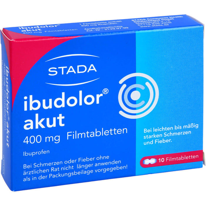 ibudolor akut 400 mg Filmtabletten, 10 St. Tabletten