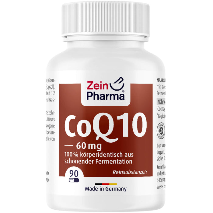 ZeinPharma CoQ10 60 mg Kapseln, 90 St. Kapseln