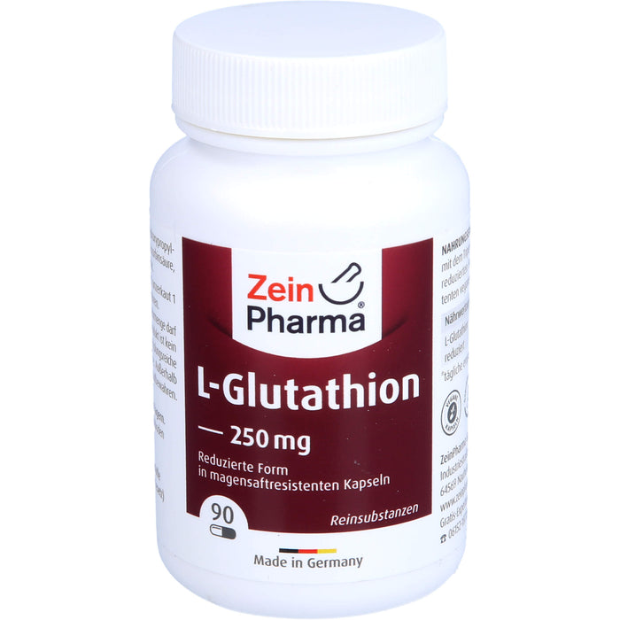 ZeinPharma L-Glutathion 250 mg Kapseln, 90 St. Kapseln