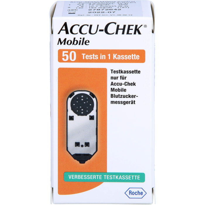 Accu-Chek Mobile Orifarm Testkassette Plasma II, 50 St TTR