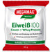 MEGAMAX Nutrition Eiweiß 100 Pulver Schoko-Geschmack, 30 g Pulver