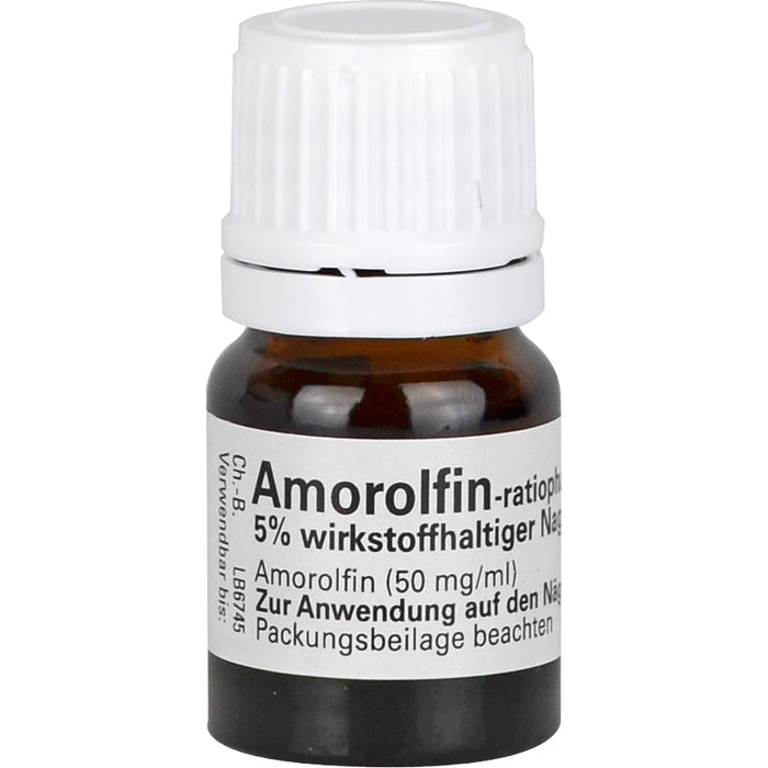 Amorolfin-ratiopharm  5% wirkstoffhaltiger Nagellack, 5 ml Wirkstoffhaltiger Nagellack