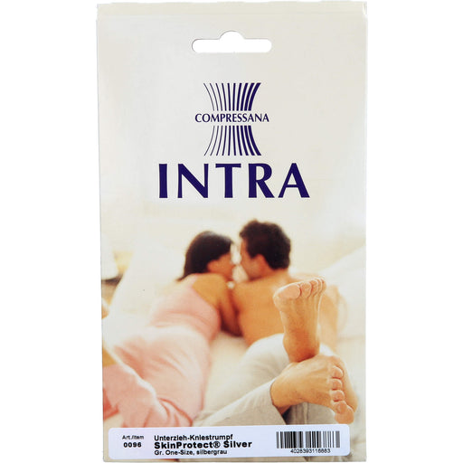 COMPRESSANA INTRA UNTERZIEH KNIESTRUMPF SILBER, 1 St 