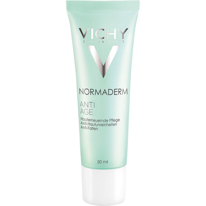 VICHY Normaderm Anti-Age hauterneuernde Pflege, Anti-Hautunreinheiten und Anti-Falten, 50 ml Creme