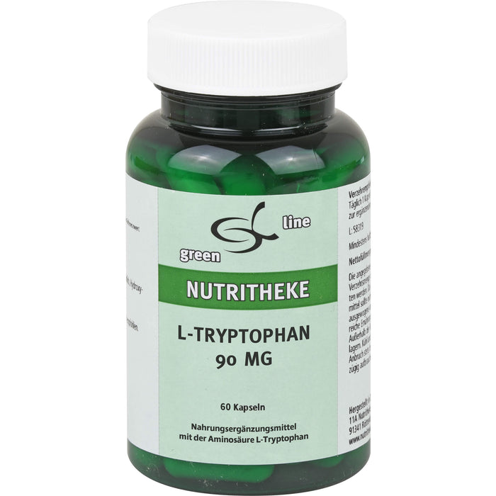 Green Line Nutritheke L-Tryptophan 90 mg Kapseln, 60 St. Kapseln
