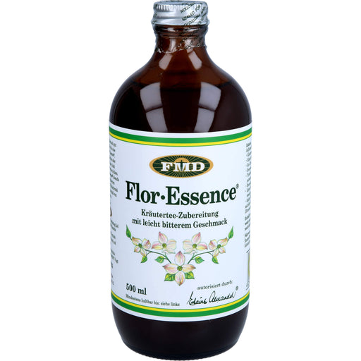 FMD Flor Essence Kräutertee-Zubereitung mit leicht bitterem Geschmack, 500 ml Lösung