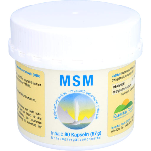 MSM (1000mg), 80 St KAP