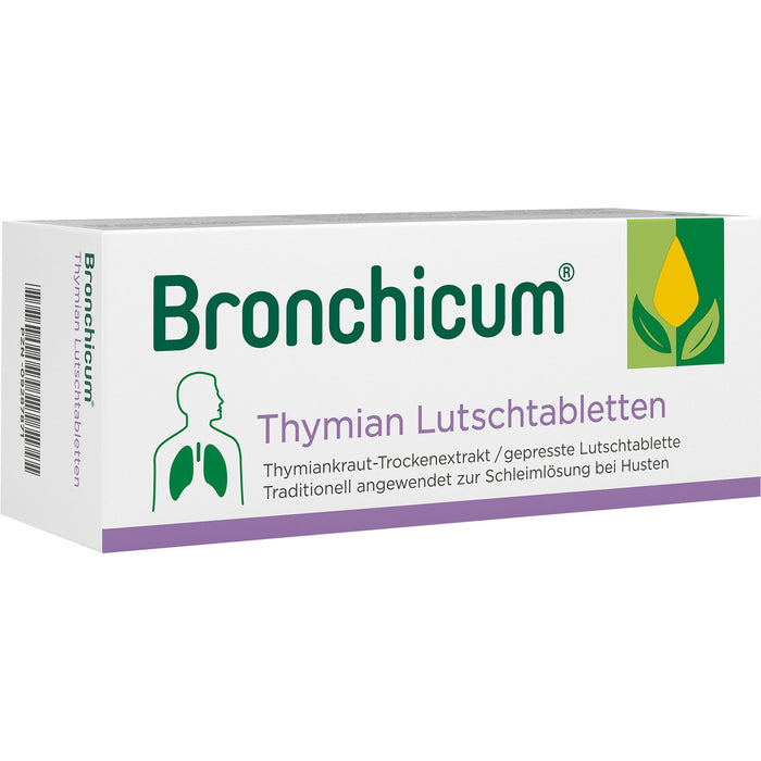 Bronchicum Thymian Lutschtabletten, 50 St. Tabletten