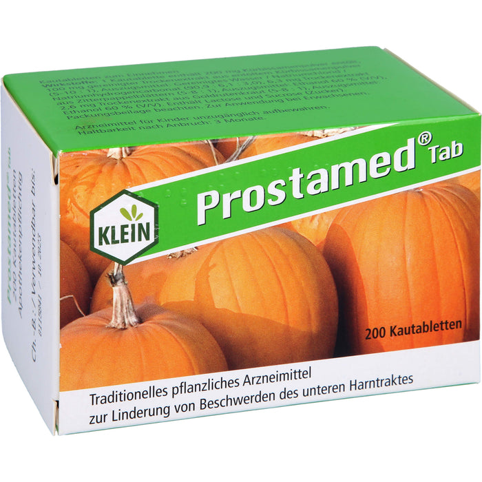 Prostamed Tab Kautabletten zur Linderung von Beschwerden des unteren Harntraktes, 200 St. Tabletten