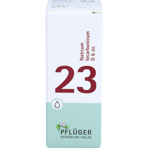 Pflüger Biochemie Nr.23 Natrium bicarbonicum D6 Dilution, 30 ml Lösung