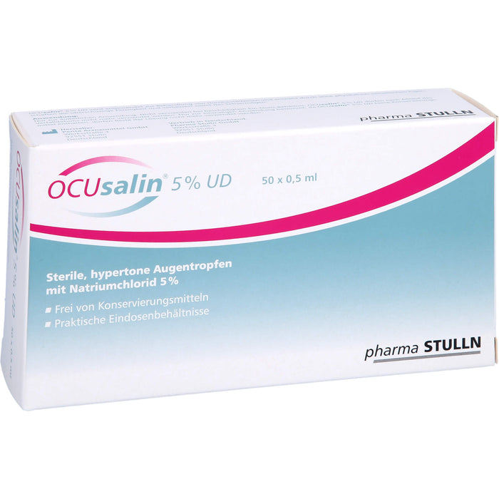 OCUsalin® 5% UD, 50X0.5 ml ATR