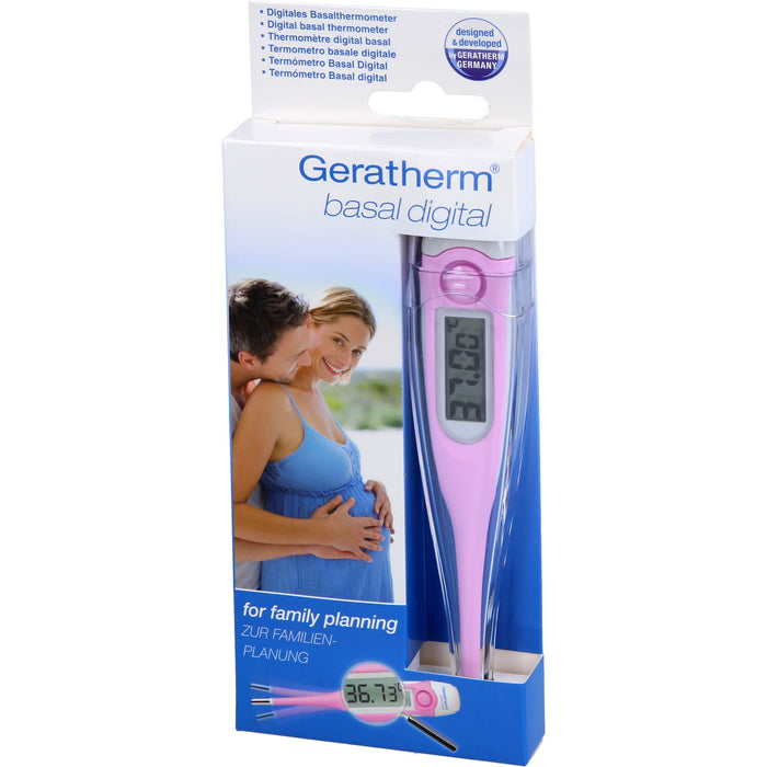 Geratherm Basal digitales Basalthermometer zur Familienplanung, 1 St. Test