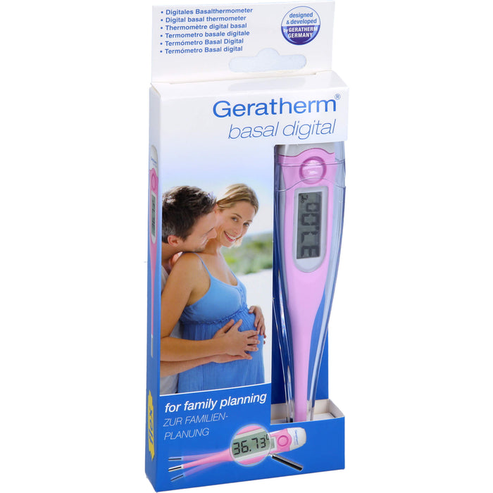 Geratherm Basal digitales Basalthermometer zur Familienplanung, 1 St. Test