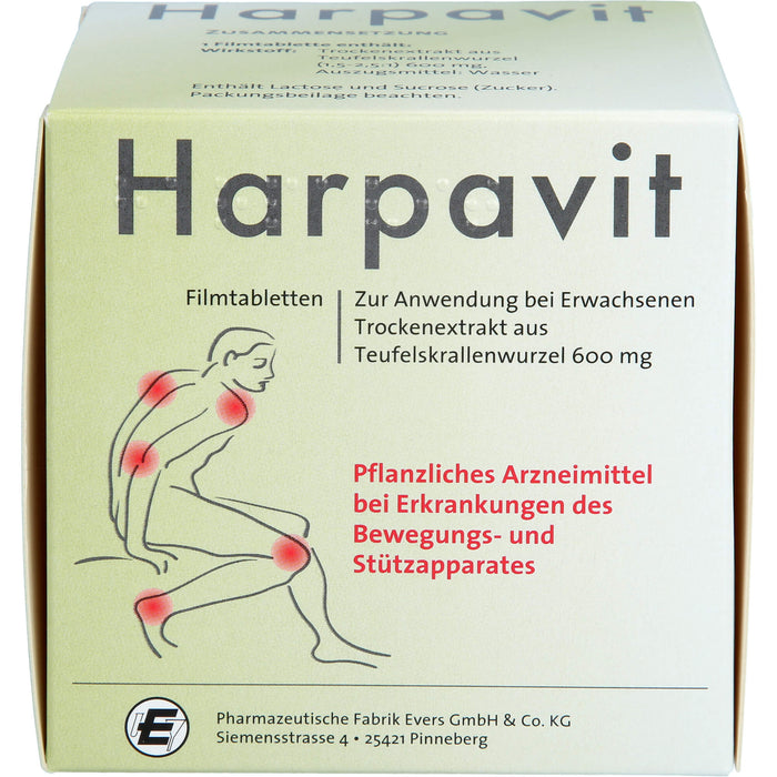 Harpavit Filmtabletten bei Erkrankungen des Bewegungs- und Stützapparates, 100 St. Tabletten