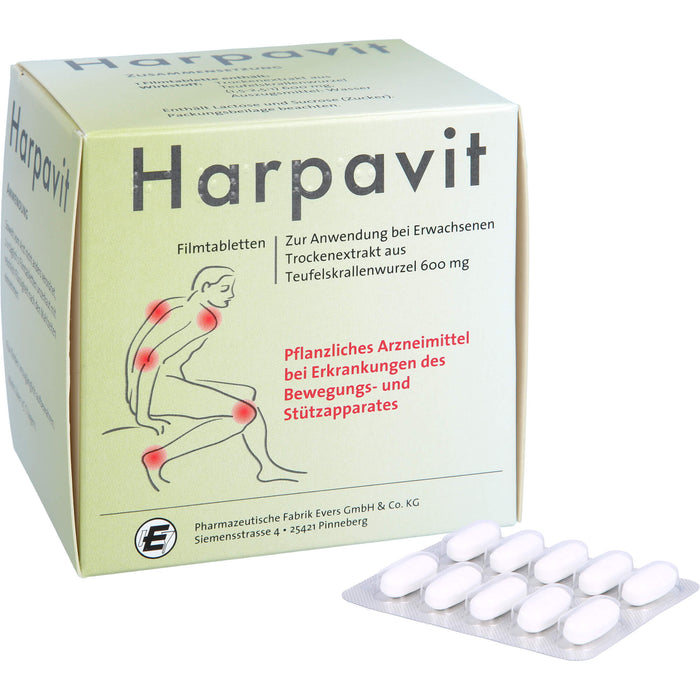 Harpavit Filmtabletten bei Erkrankungen des Bewegungs- und Stützapparates, 100 St. Tabletten