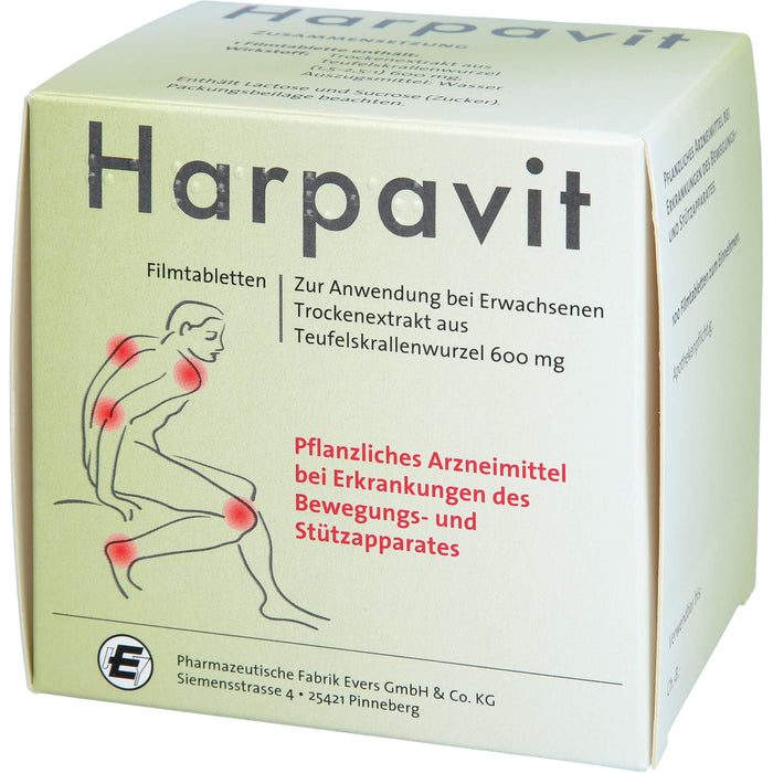 Harpavit Filmtabletten bei Erkrankungen des Bewegungs- und Stützapparates, 100 St. Tabletten