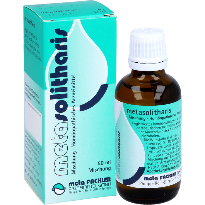 Metasolitharis Mischung, 50 ml Lösung