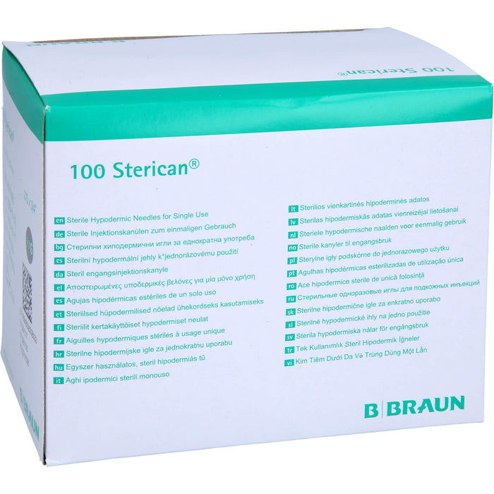 Sterican Einmalkanüle 22G 0,70 x 30 mm, 100 St. Kanülen