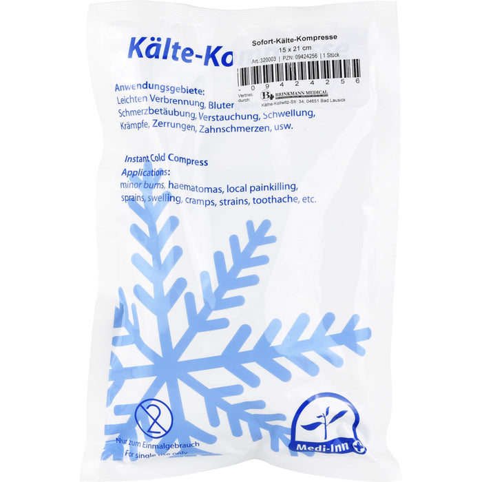SOFORT KÄLTE KOMPRESSE 15x21cm, 1 St KOM
