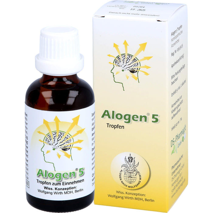 Alogen 5 Tropfen, 50 ml Lösung