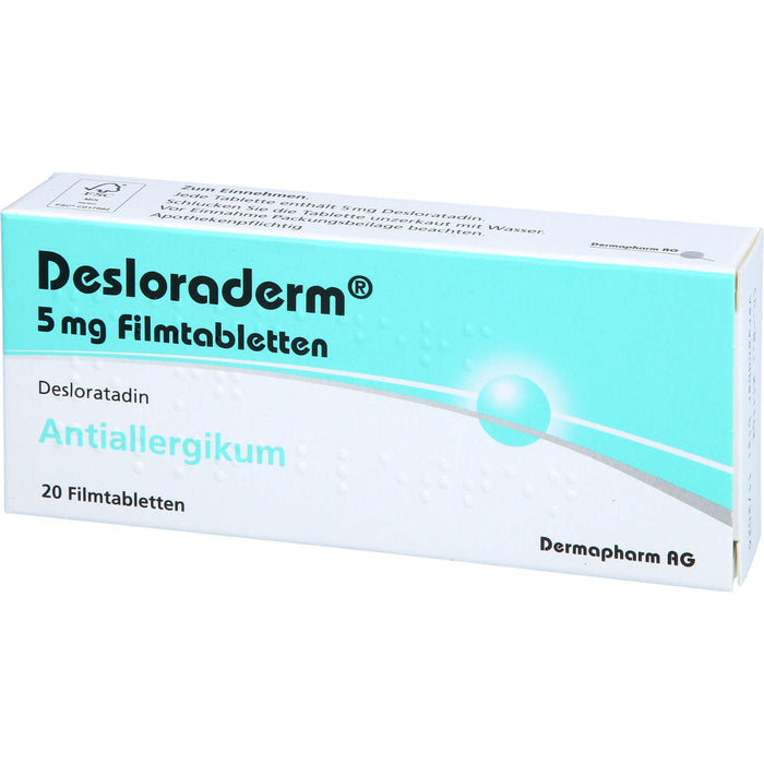 Desloraderm 5 mg Filmtabletten, 20 St FTA