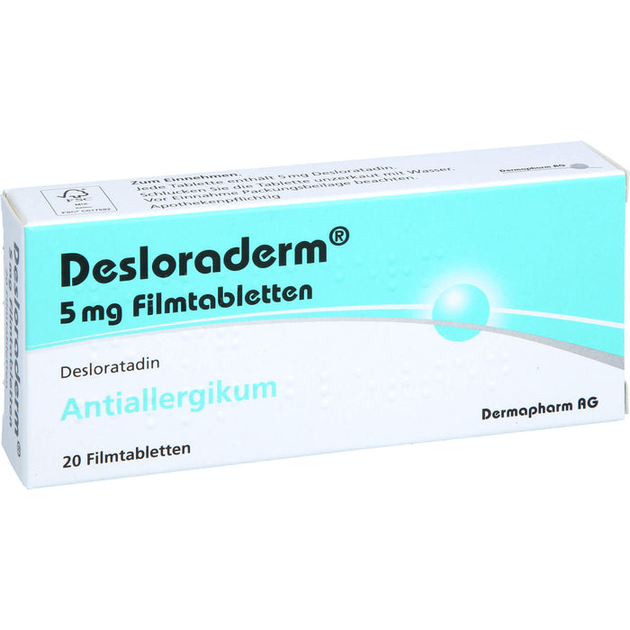 Desloraderm 5 mg Filmtabletten, 20 St FTA