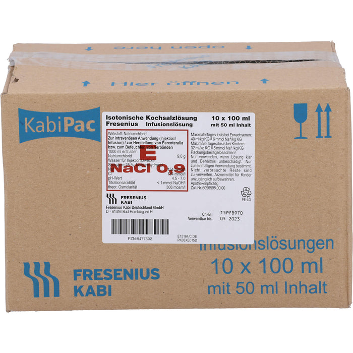 Fresenius Isotonische Kochsalzlösung 0,9% Injektionslösung, 500 ml Lösung