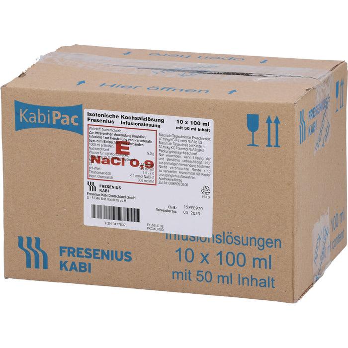 Fresenius Isotonische Kochsalzlösung 0,9% Injektionslösung, 500 ml Lösung