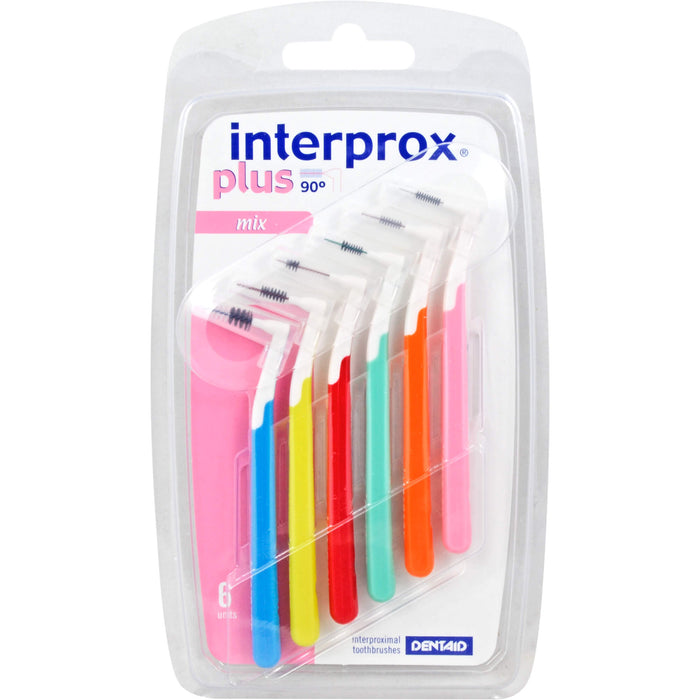 Interprox plus Blister Mix farbl.sort.Interdentalb, 6 St ZBU