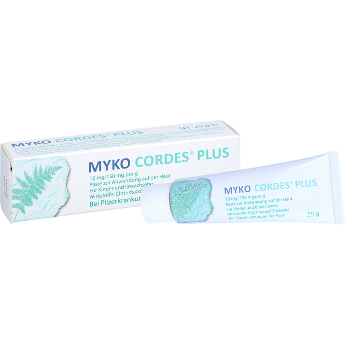 Myko Cordes® Plus 10 mg/150 mg pro g, Paste zur Anwendung auf der Haut, 25 g PST