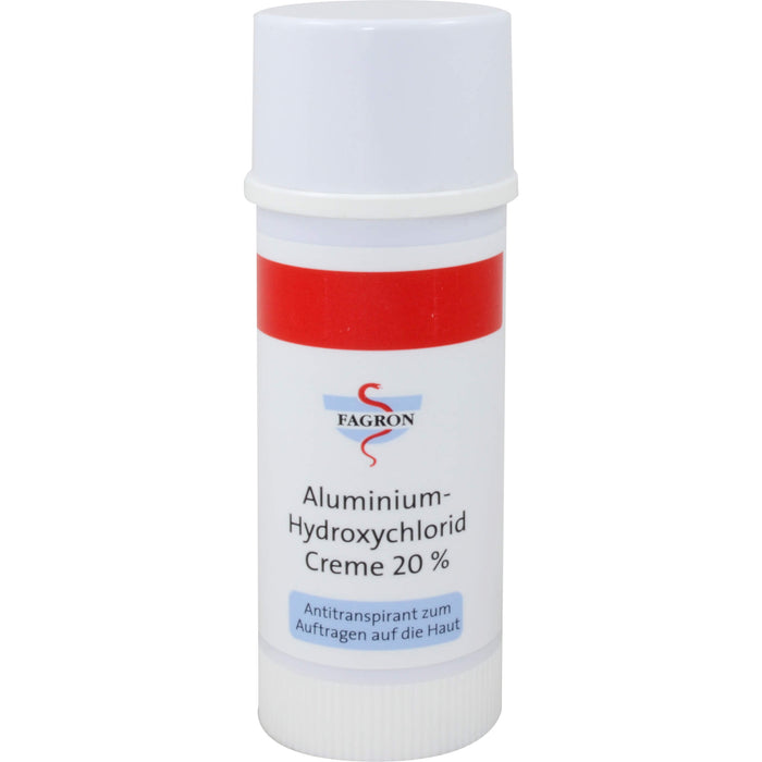 FAGRON Aluminium Hydroxychlorid-Creme 20 % Antitranspirant, 50 ml Creme