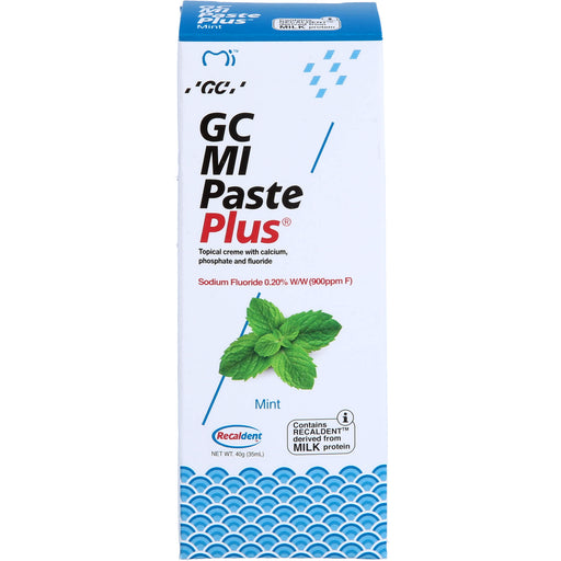GC MI Paste plus Minze mit Calcium und Phosphat, 40 g Paste