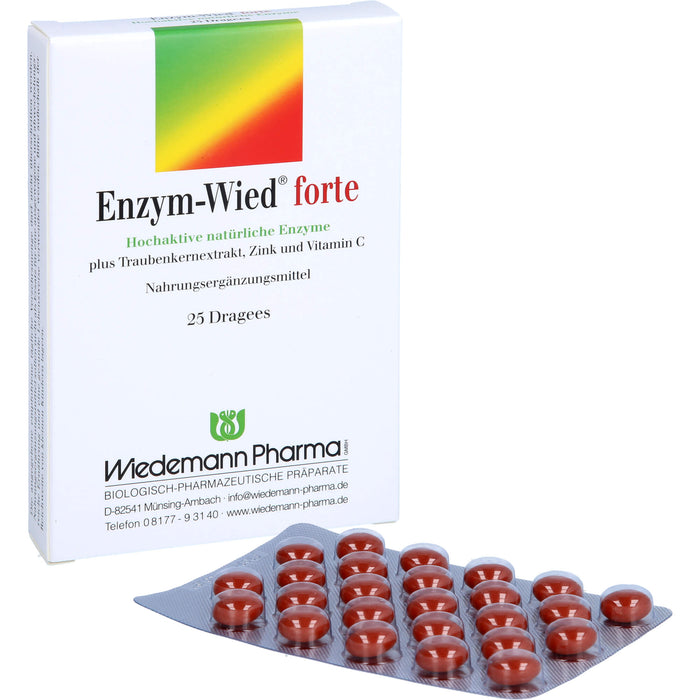 Enzym-Wied forte Dragees, 25 St. Tabletten