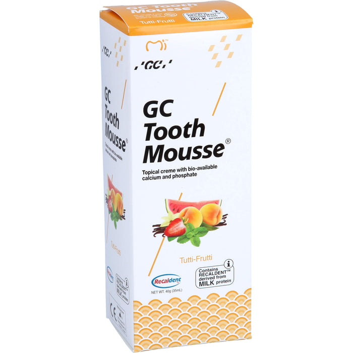 GC Tooth Mousse Tutti-Frutti, 40 g Creme