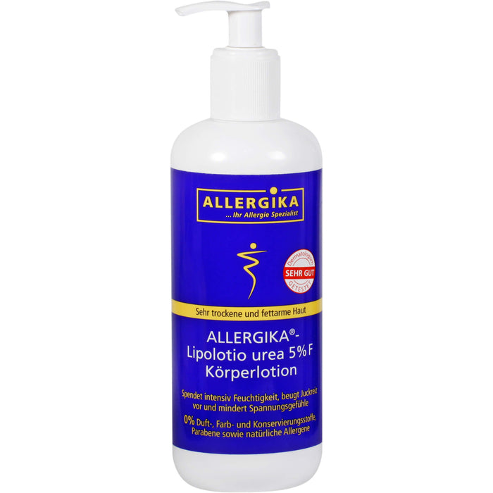 ALLERGIKA Lipolotio urea 5% F, 500 ml Lotion