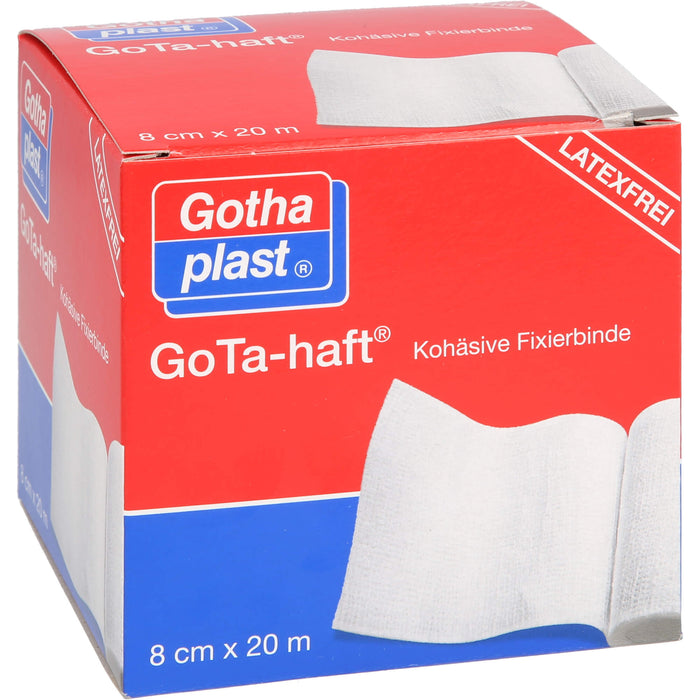 GoTa-haft Kohäsive Fixierbinde 8cmx20m Latexfrei, 1 St BIN